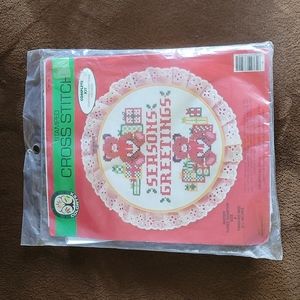 Colortex Stamped Cross Stitch DIY NWOT